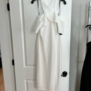 BRAND NEW w/ tags, never worn Rachel Roy White Sleeveless Dress